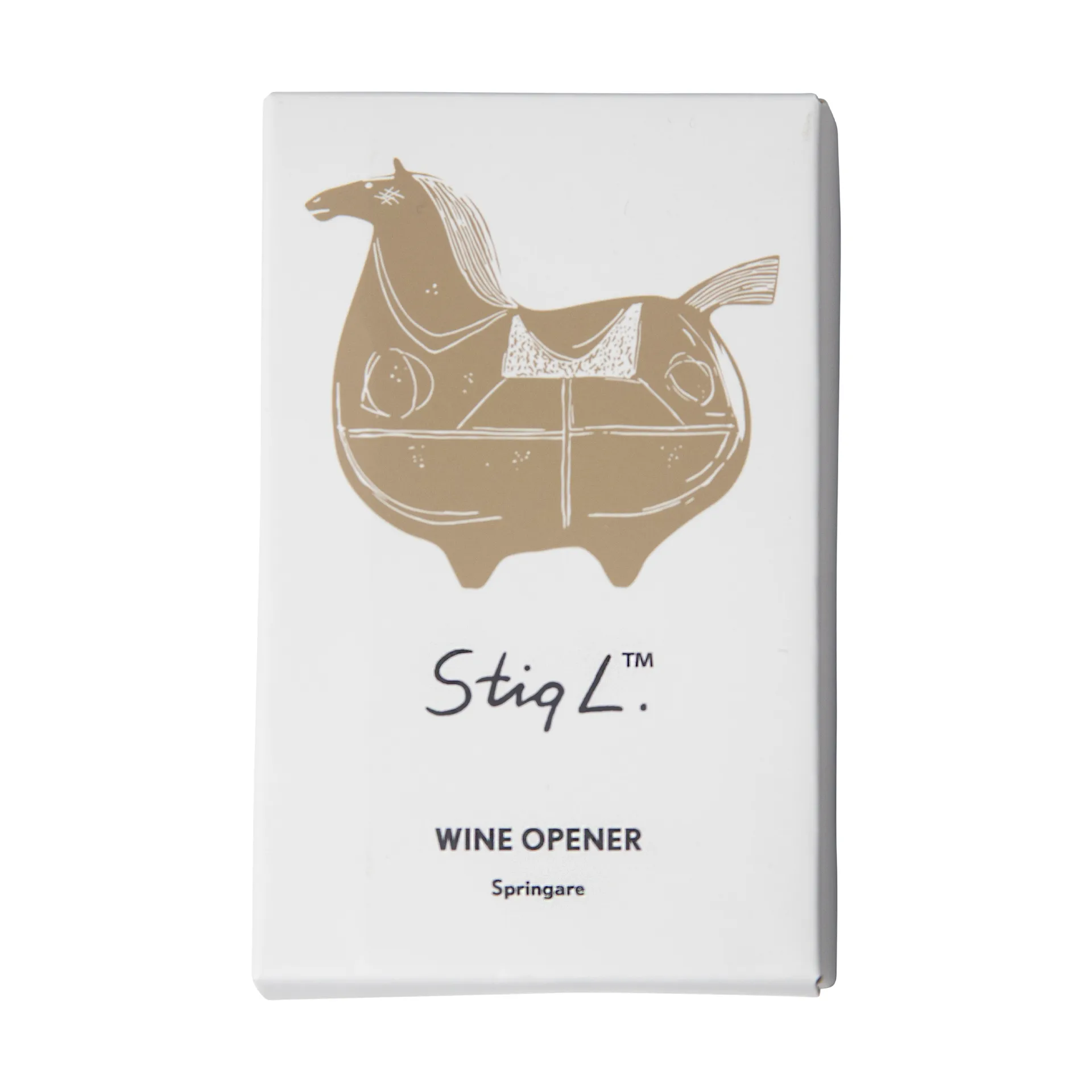 Tire-bouchon Stig L Springare, Or Pluto Design