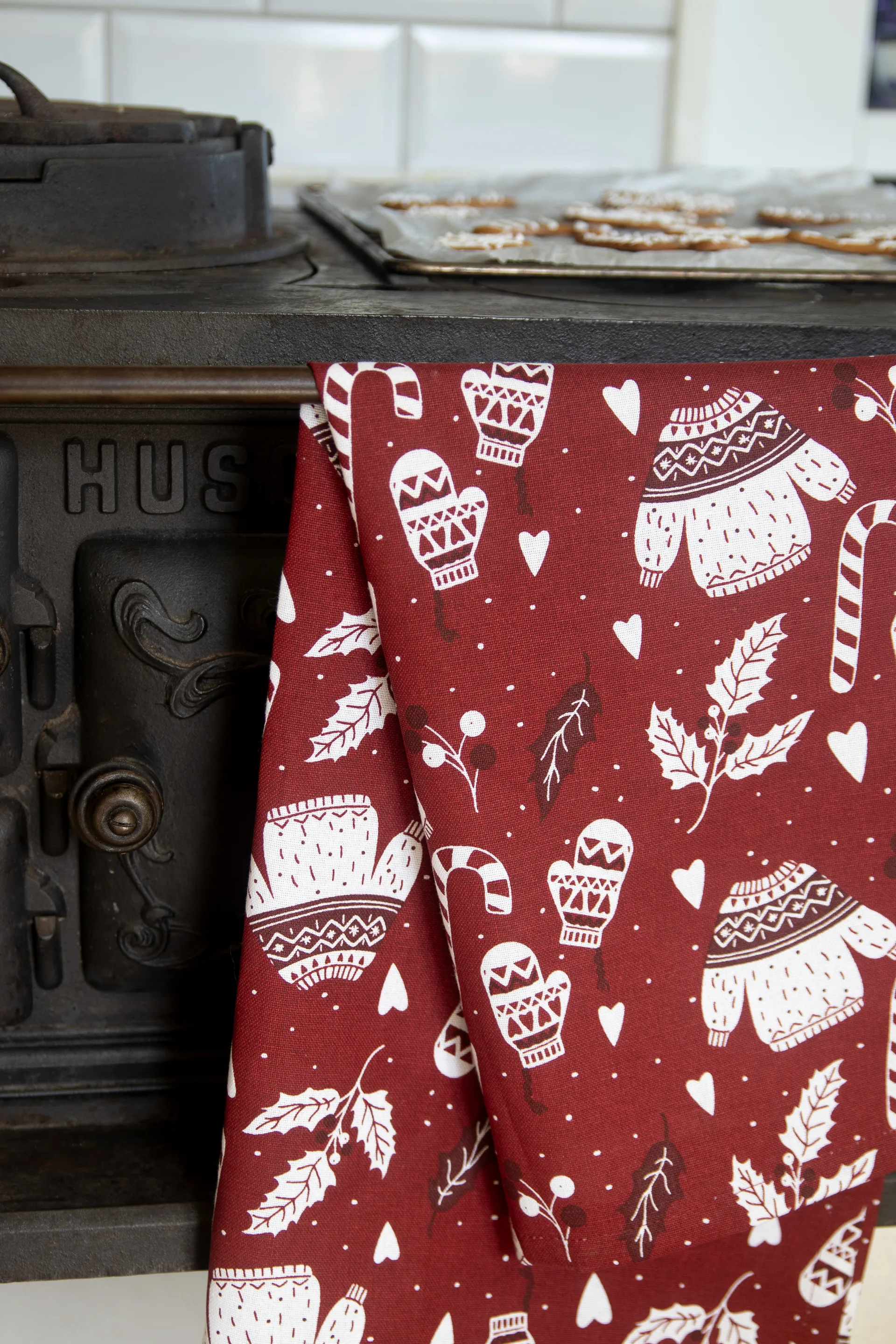 Torchon Winter 50x70 cm, Multicolore Pluto Design