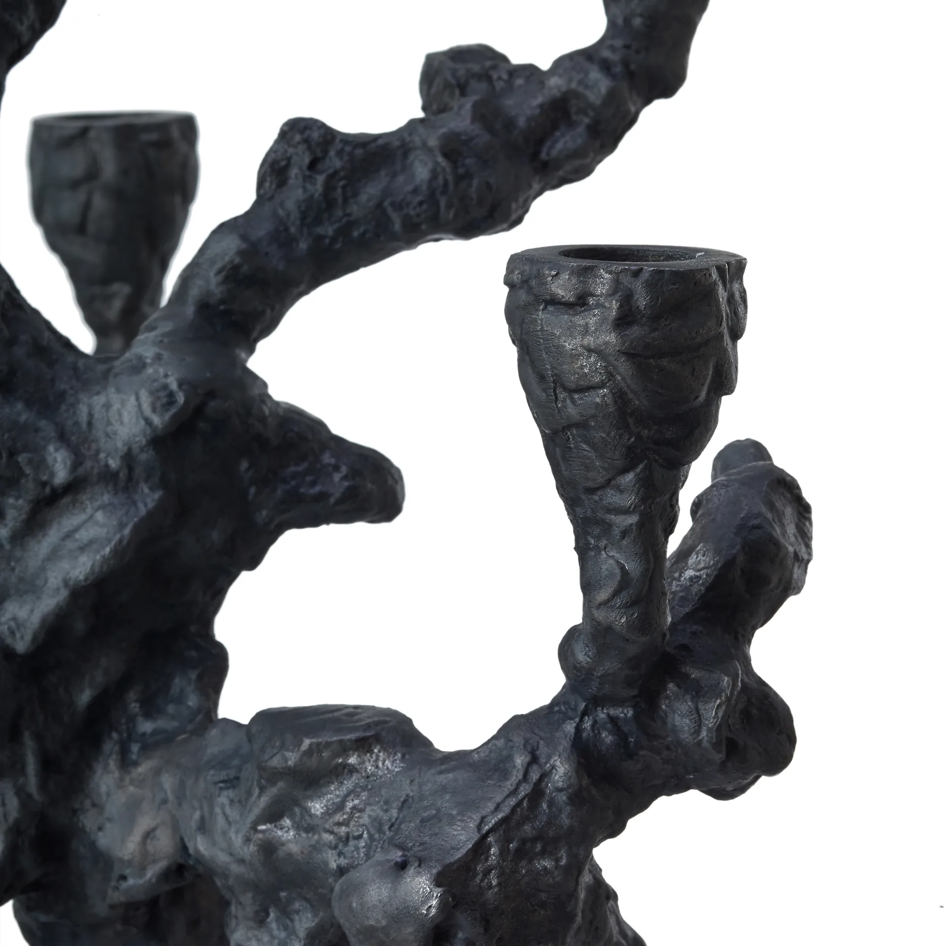 Bougeoir Apple Tree L 53 cm, Gris foncé POLSPOTTEN