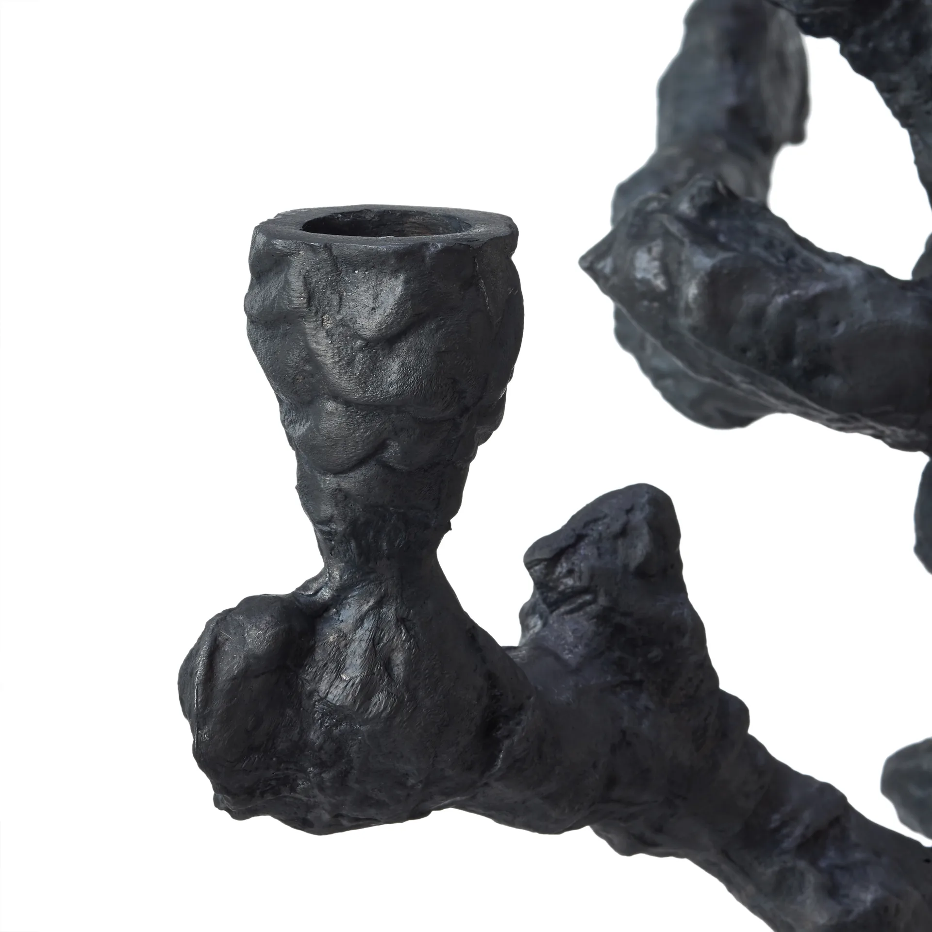 Bougeoir Apple Tree L 53 cm, Gris foncé POLSPOTTEN