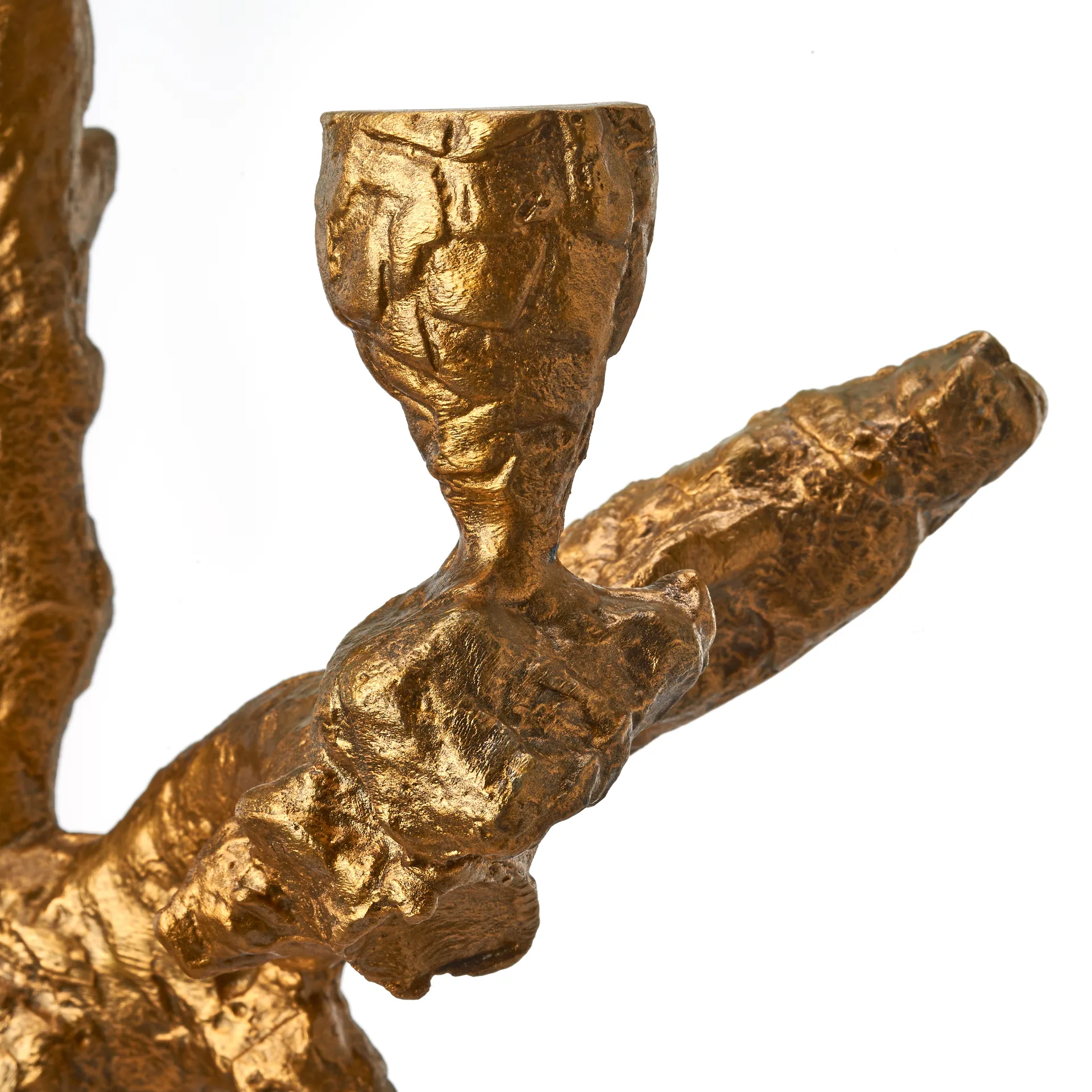 Bougeoir Apple Tree L 53 cm, Or POLSPOTTEN