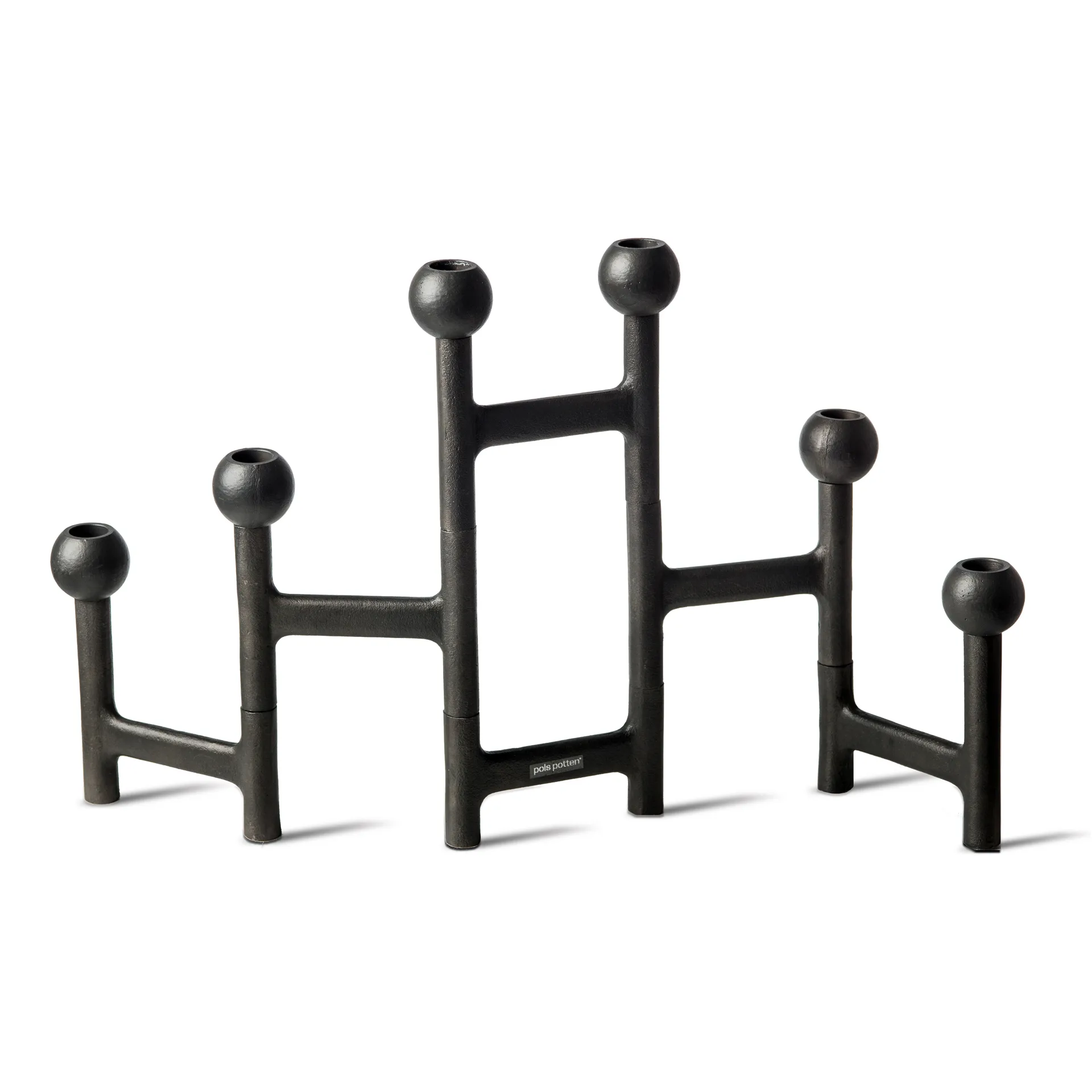 Bougeoir Round Folding 56x30 cm, Gris foncé POLSPOTTEN