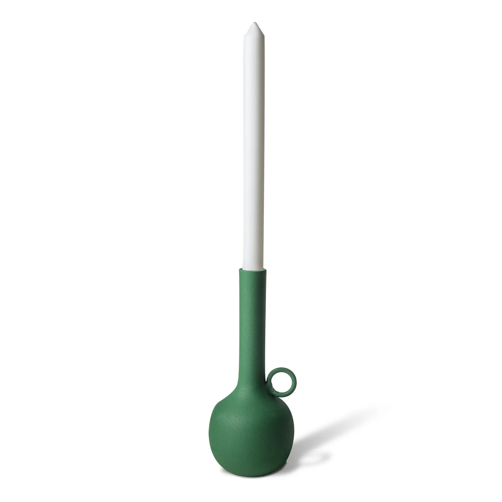 Bougeoir Spartan M 26 cm, Vert foncé POLSPOTTEN