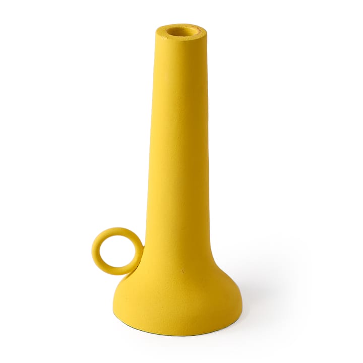 Bougeoir Spartan S 22 cm - Jaune - POLSPOTTEN