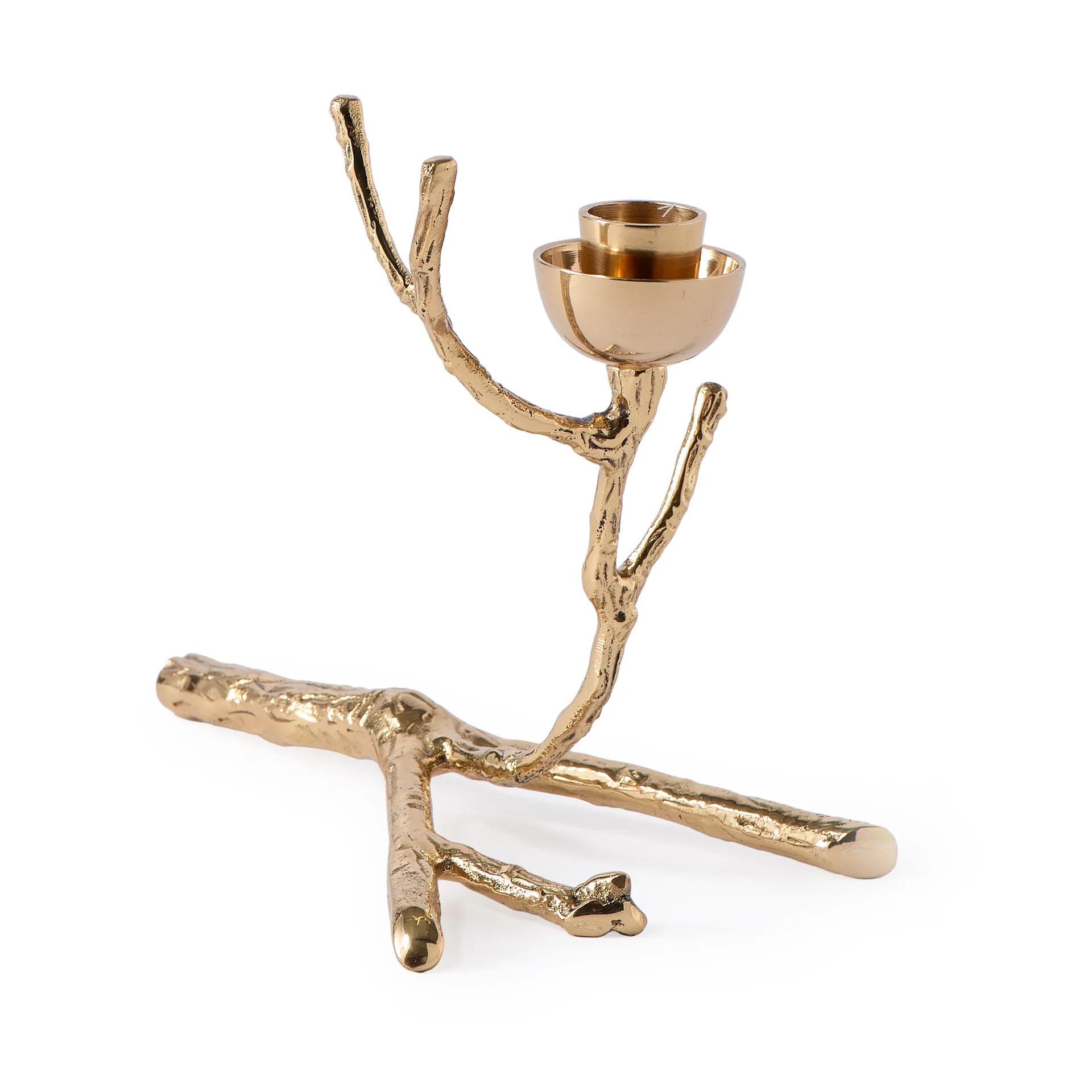 Bougeoir Twiggy XS 14 cm, Or POLSPOTTEN