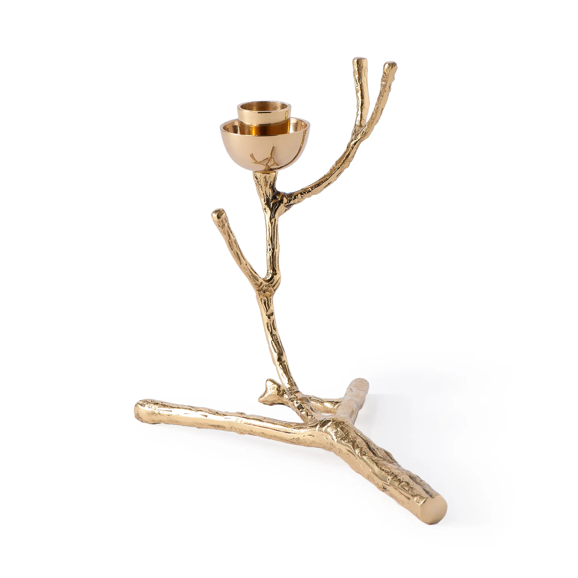 Bougeoir Twiggy XS 14 cm, Or POLSPOTTEN