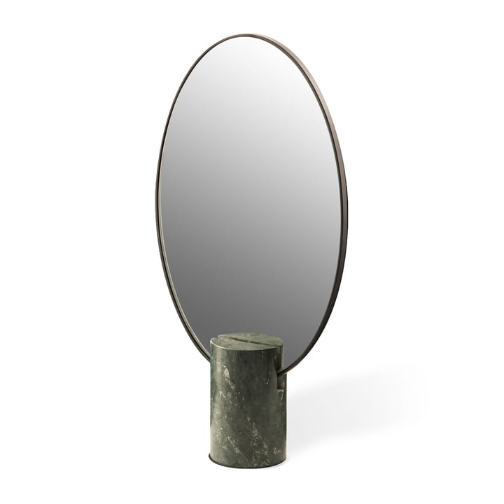 Miroir de table Oval Marble - Vert - POLSPOTTEN