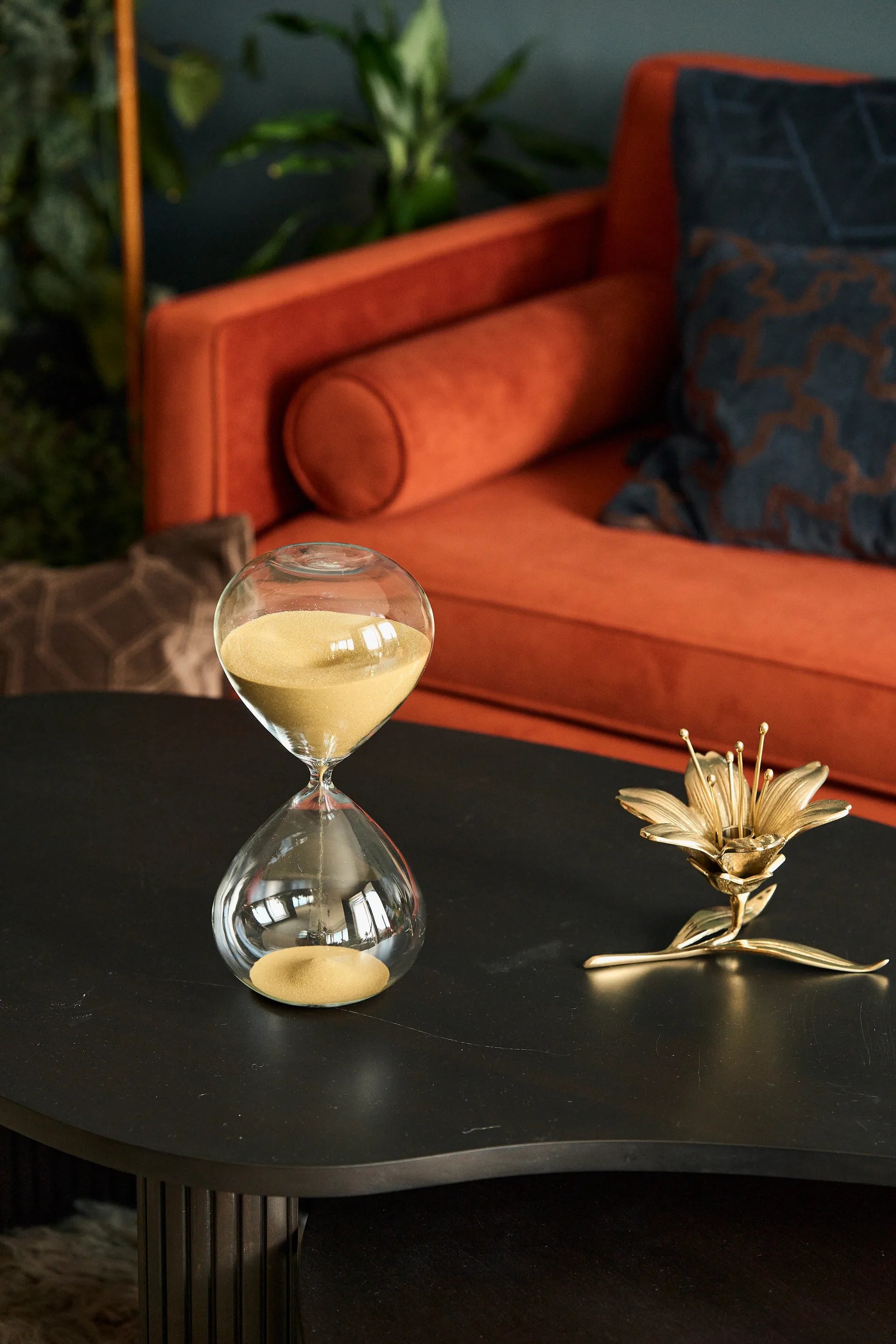 Sablier Ball M 30 cm, Doré POLSPOTTEN