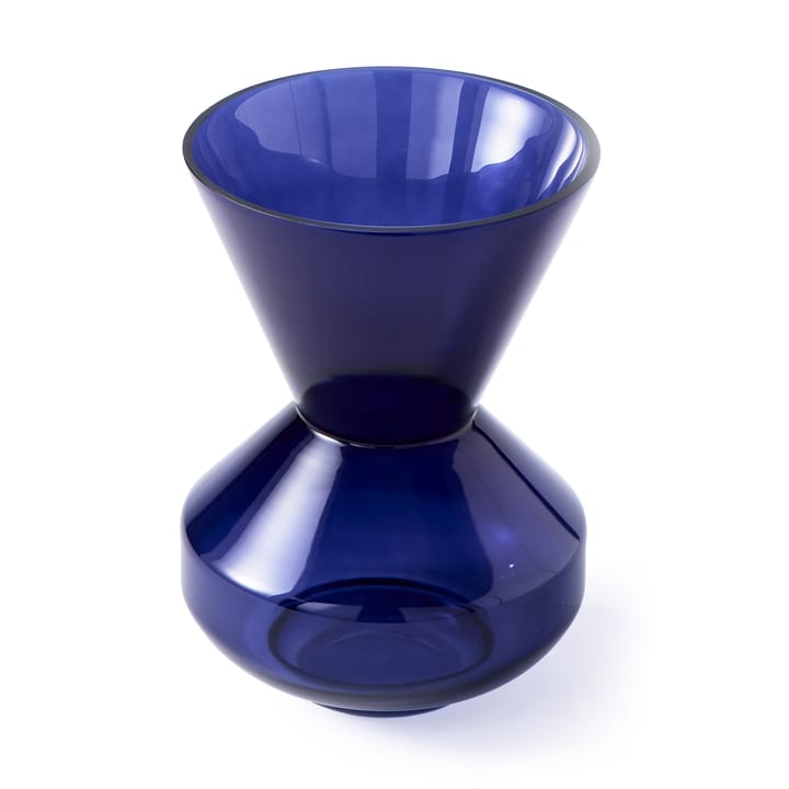 Vase Thick Neck 40 cm - Bleu foncé - POLSPOTTEN