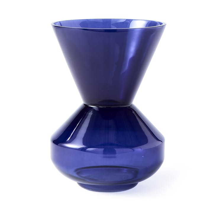 Vase Thick Neck 40 cm - Bleu foncé - POLSPOTTEN