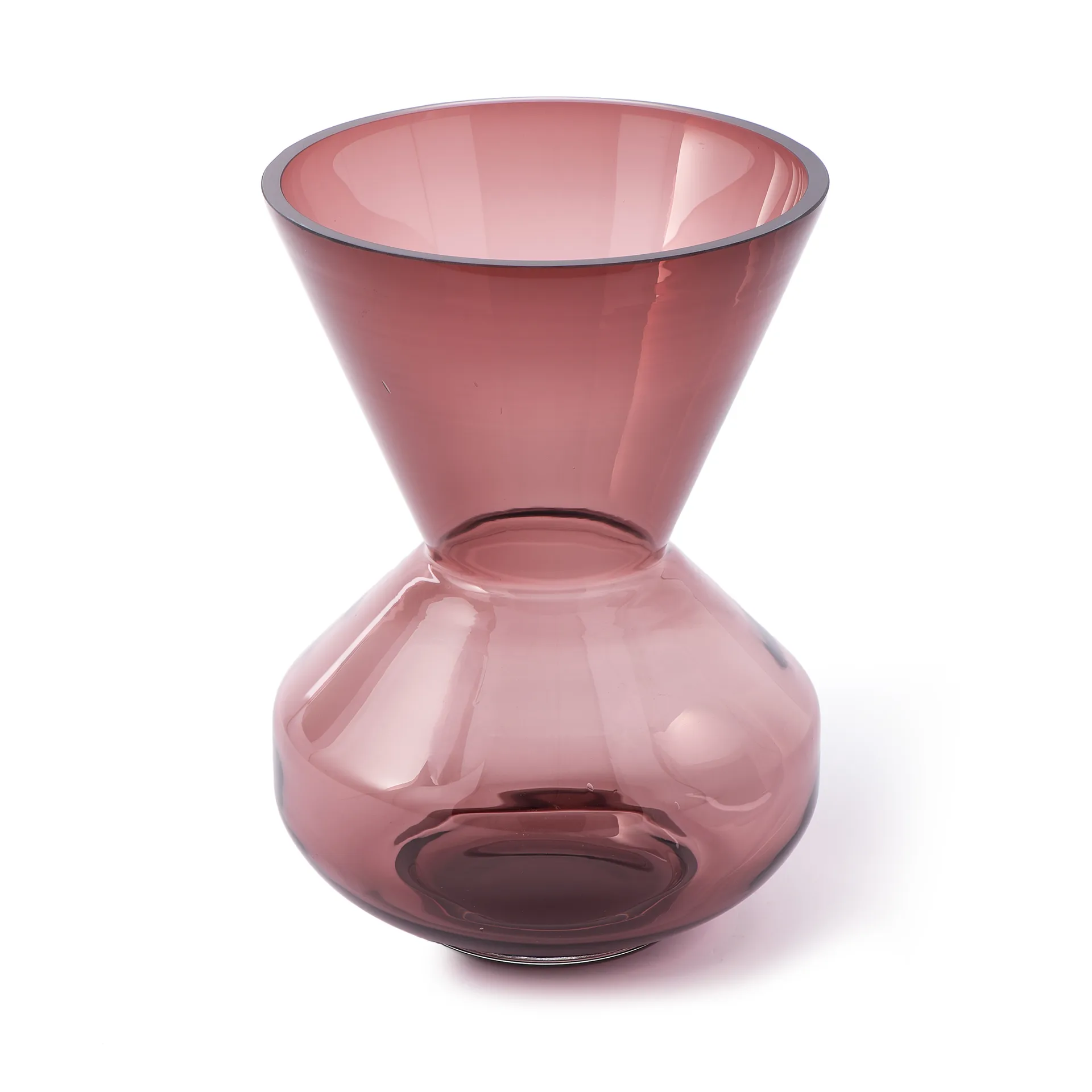 Vase Thick Neck 40 cm, Rose-violet POLSPOTTEN