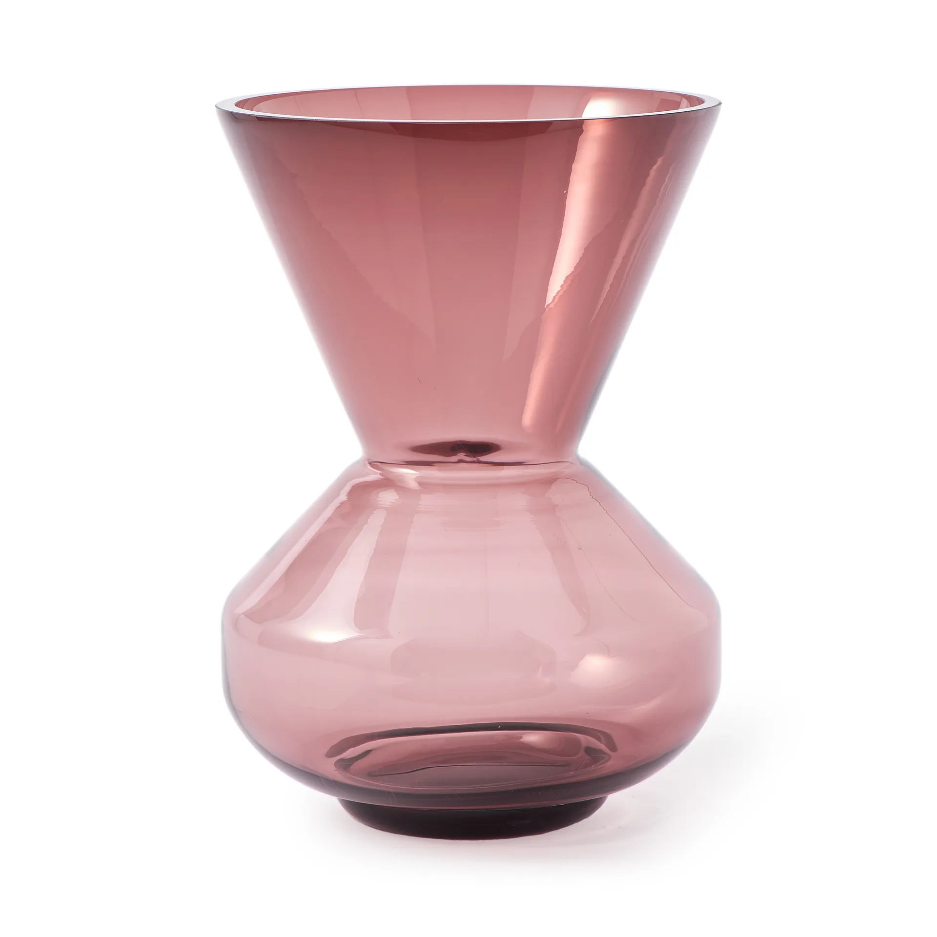 Vase Thick Neck 40 cm, Rose-violet POLSPOTTEN