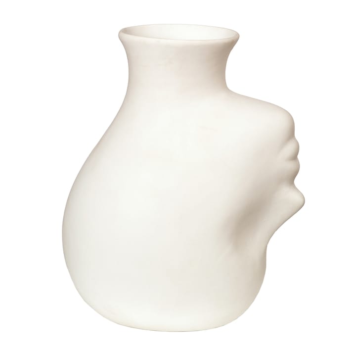 Vase Upside-down Head 25 cm - Blanc - POLSPOTTEN