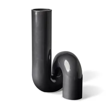Vase Yourtube 37 cm - Noir - POLSPOTTEN