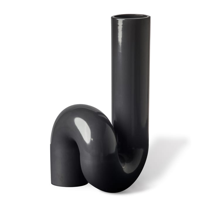 Vase Yourtube 37 cm - Noir - POLSPOTTEN