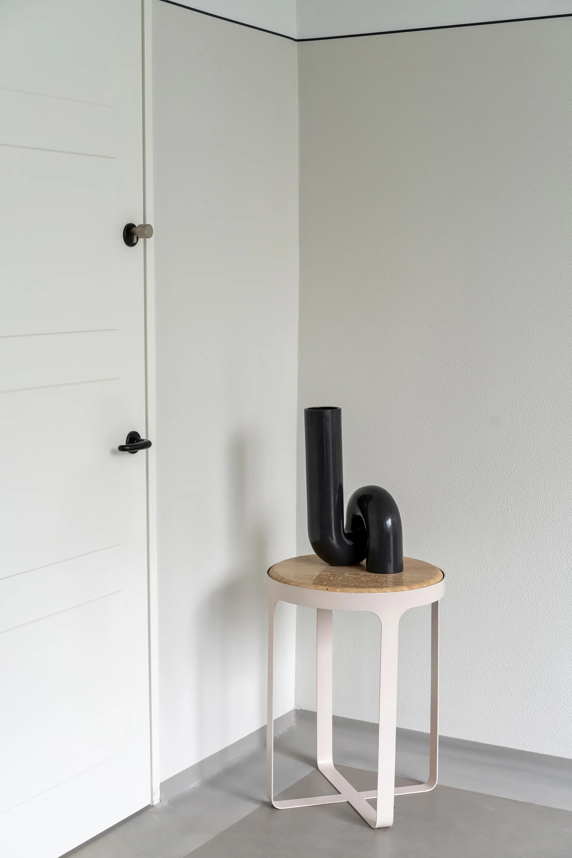 Vase Yourtube 37 cm, Noir POLSPOTTEN