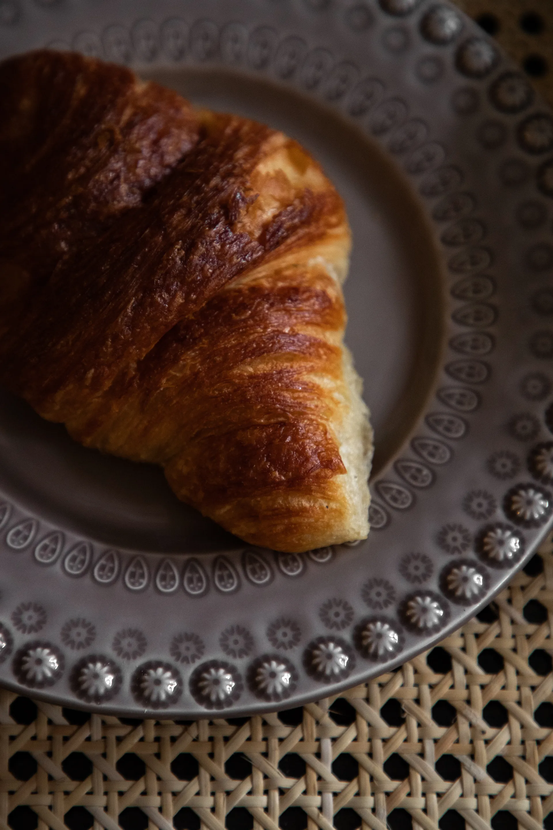 Assiette à dessert Daisy Ø22 cm Lot de 2, Greige (beige) PotteryJo