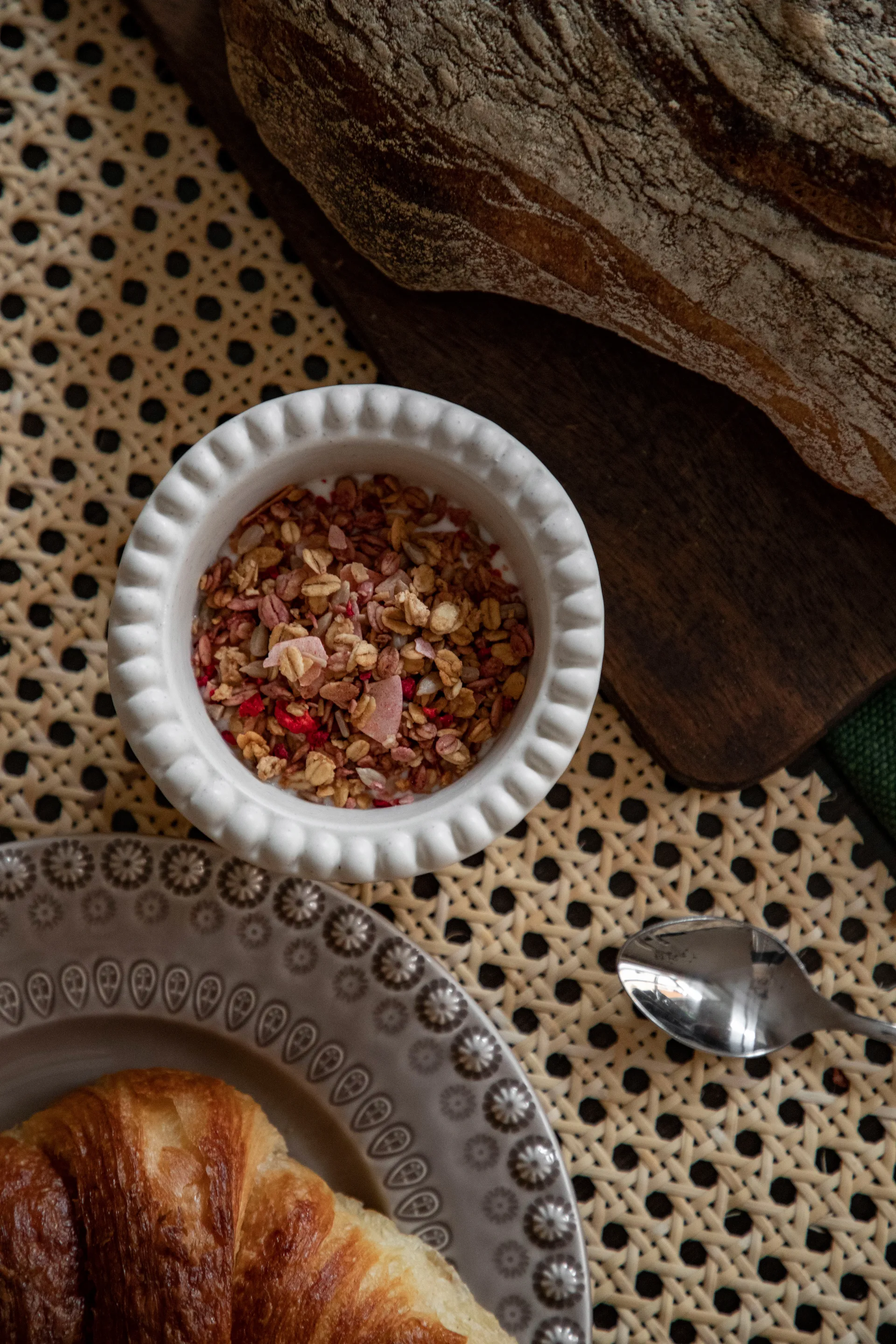 Assiette à dessert Daisy Ø22 cm Lot de 2, Greige (beige) PotteryJo