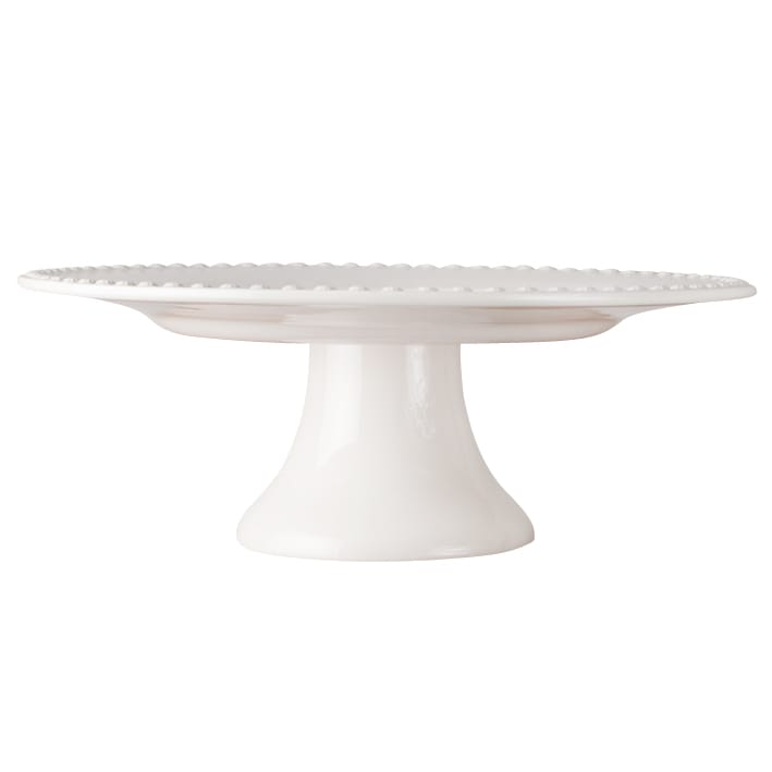 Assiette à gâteau Daisy Ø 35 cm - blanc - PotteryJo