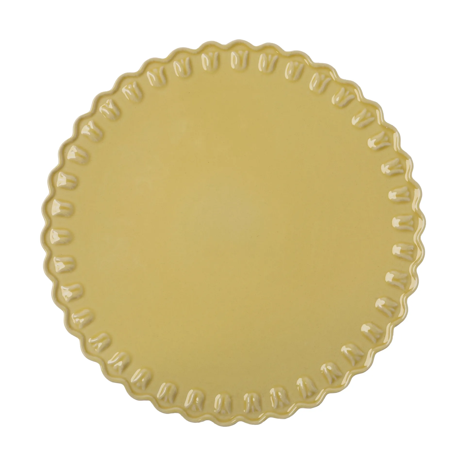 Assiette à gâteau Tulipa Ø30 cm, Pale Moon PotteryJo
