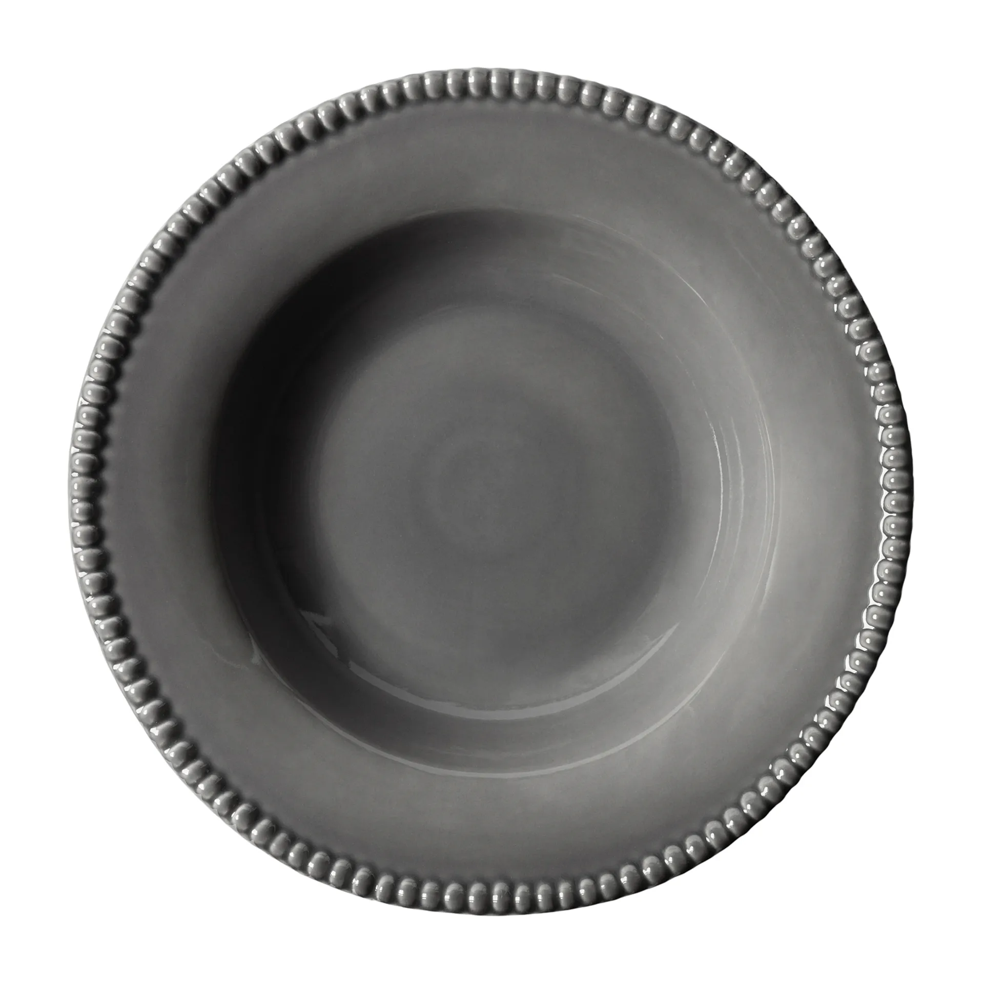 Assiette à pâtes Daria Ø35 cm, Clean grey PotteryJo