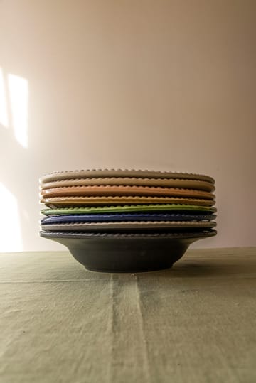 Assiette à pâtes Daria Ø35 cm - Moss - PotteryJo