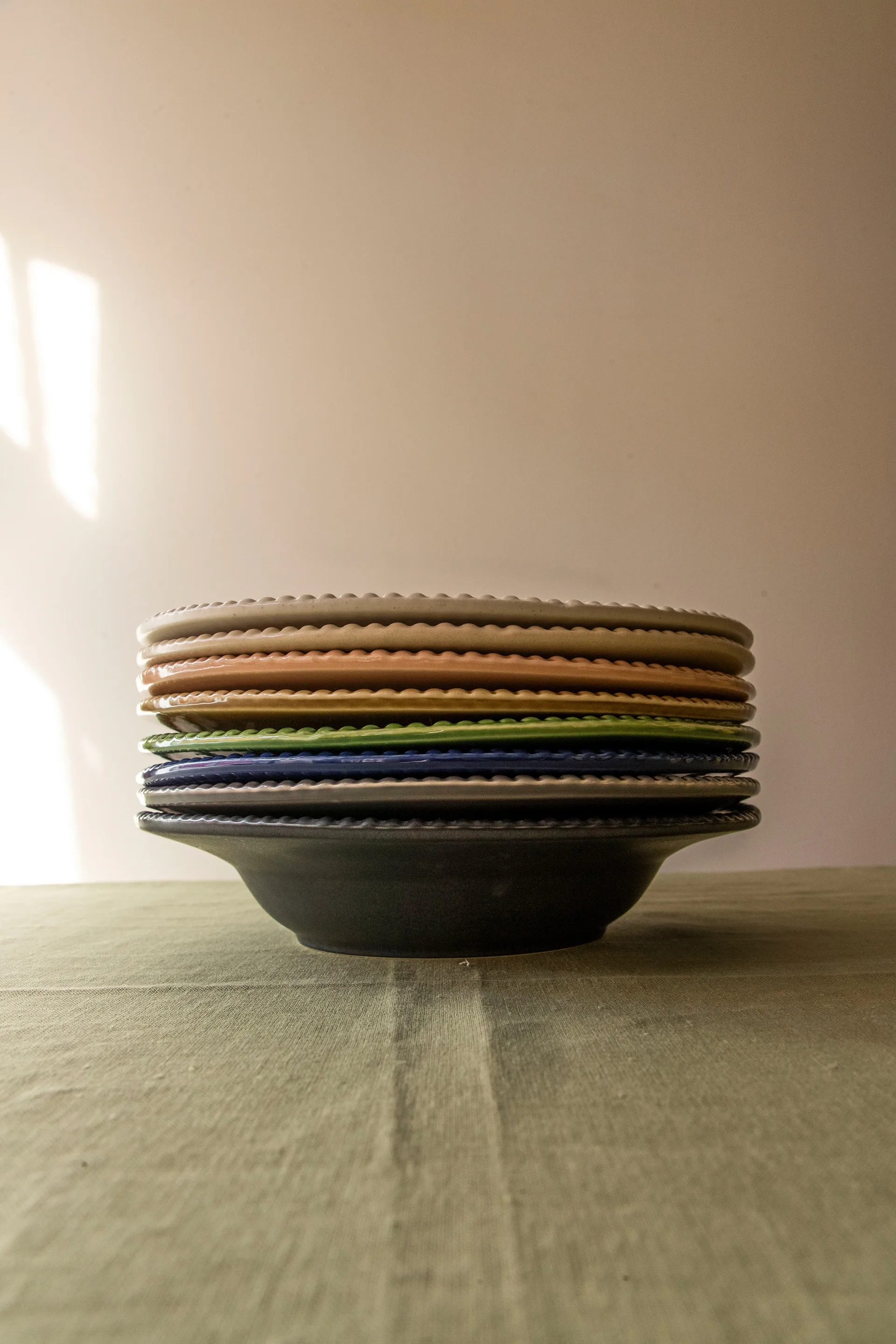 Assiette à pâtes Daria Ø35 cm, River PotteryJo