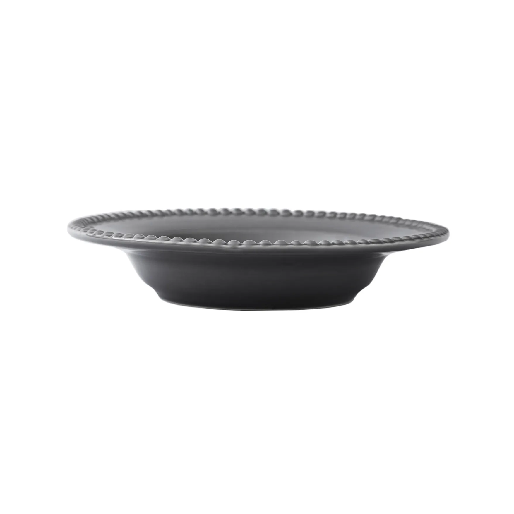 Assiette creuse Daria Ø26 cm Lot de 2, Clean grey PotteryJo