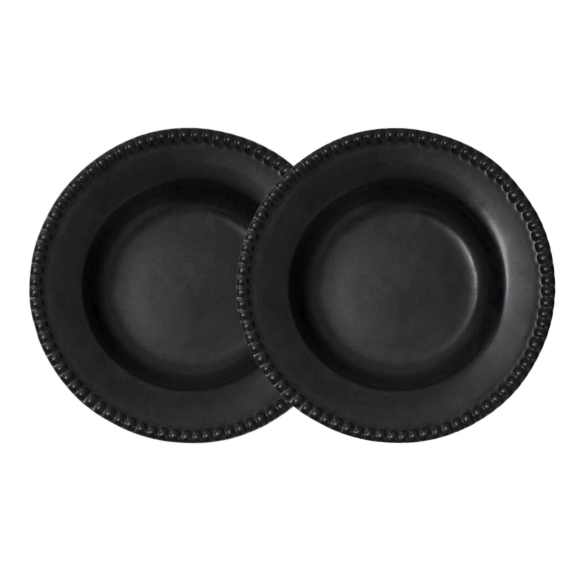Assiette creuse Daria Ø26 cm Lot de 2, Ink black PotteryJo