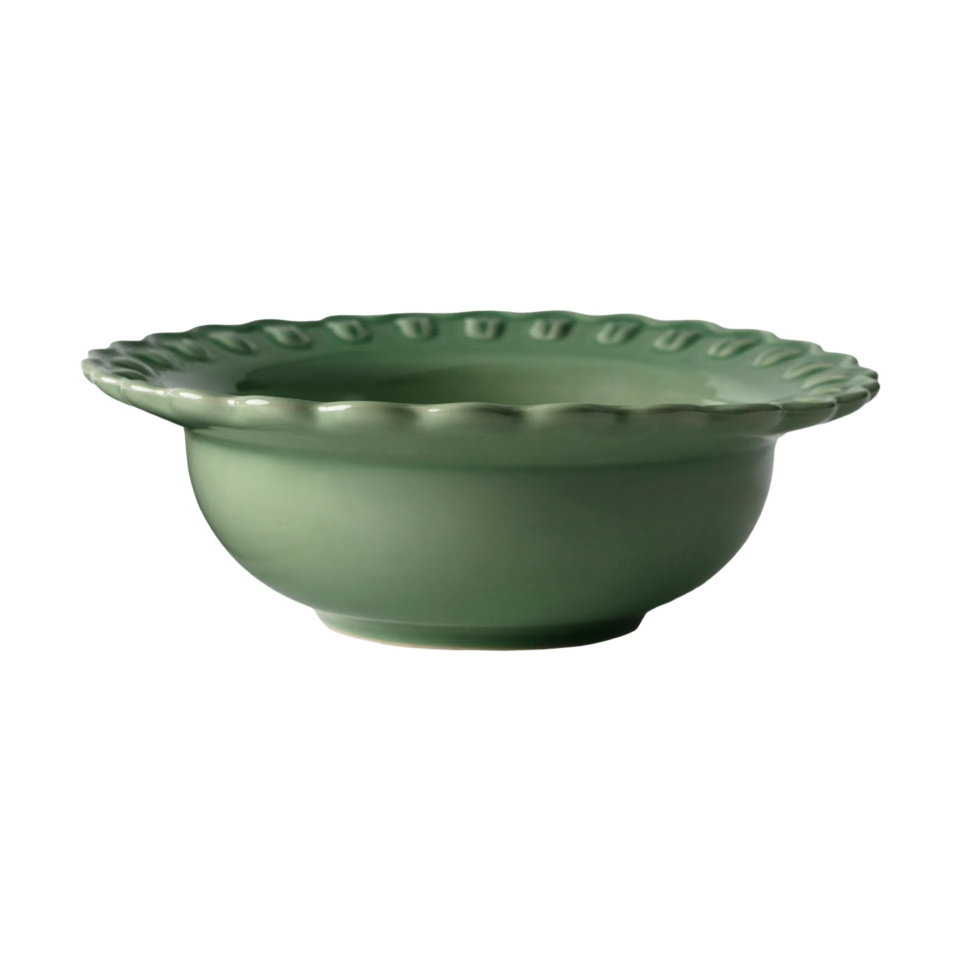 Assiette creuse Tulipa small Ø17 cm, 2 pièces, Verona green PotteryJo