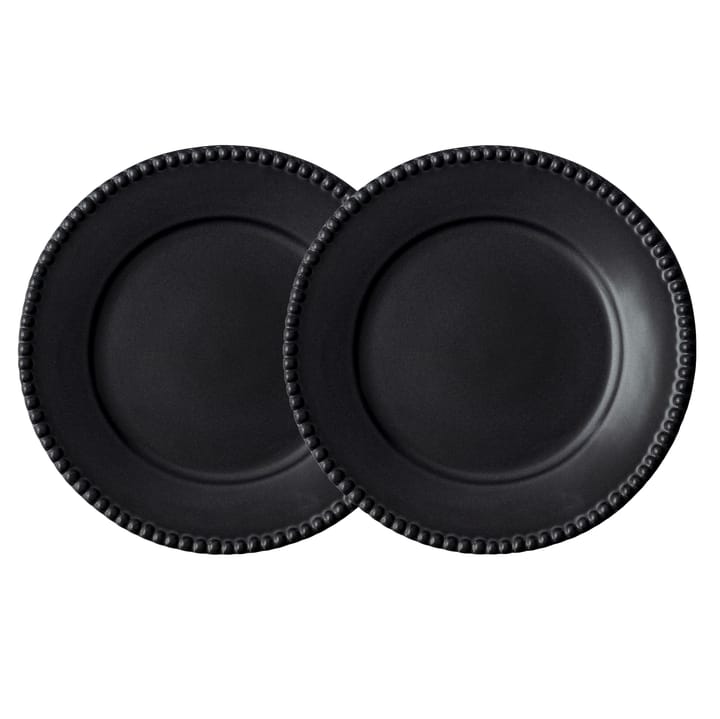 Assiette Daria Ø28 cm Lot de 2 - Ink black - PotteryJo