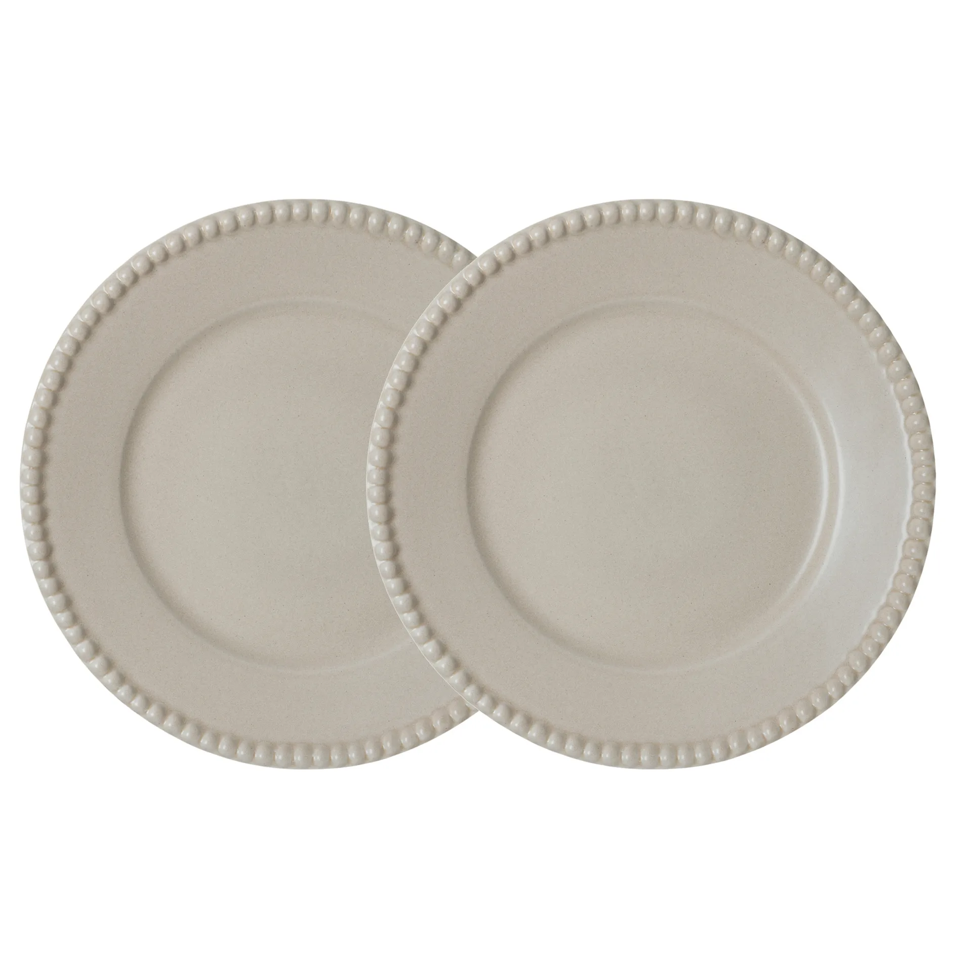 Assiette Daria Ø28 cm Lot de 2, Sand PotteryJo