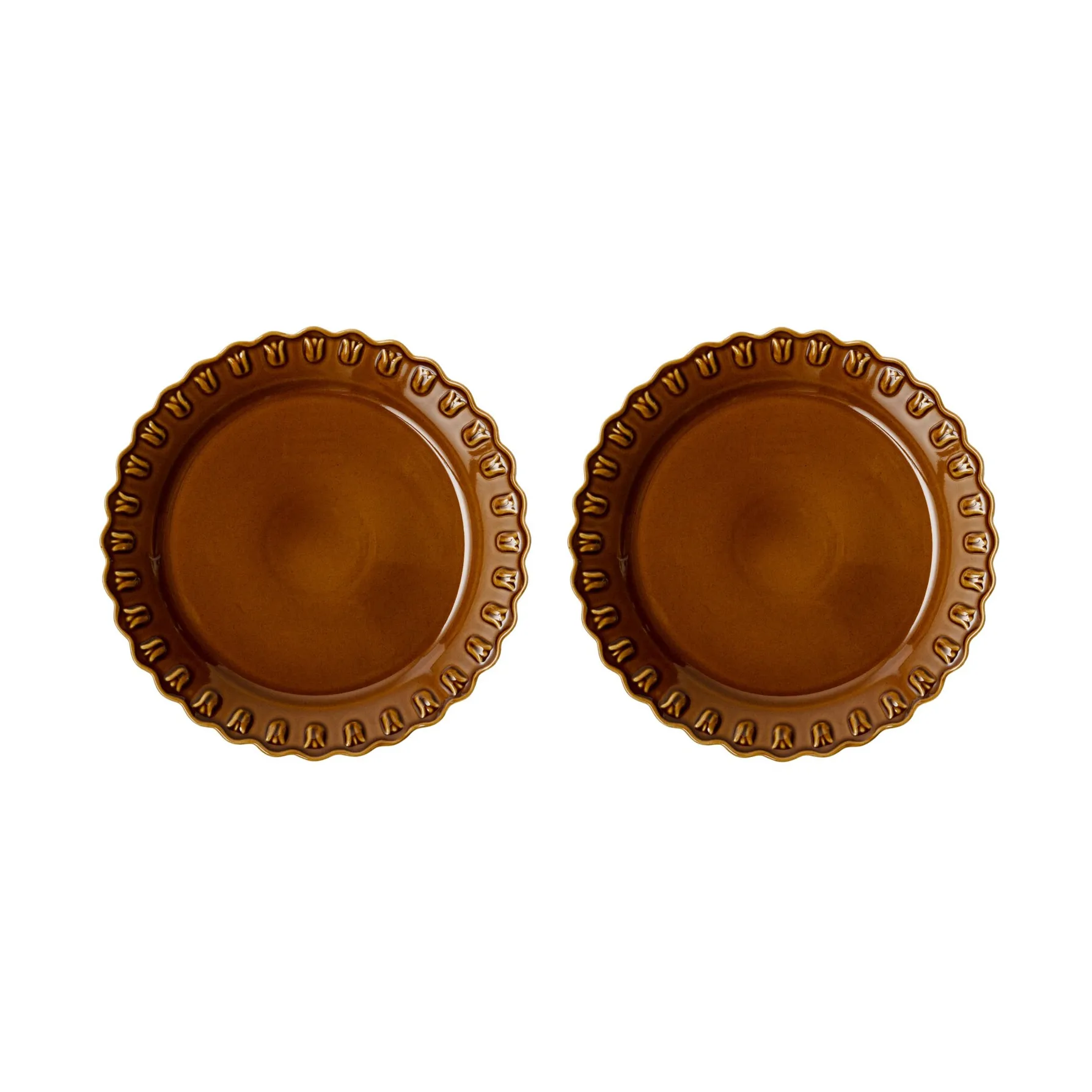 Assiette Tulipa Ø26 cm Lot de 2, Umbra PotteryJo