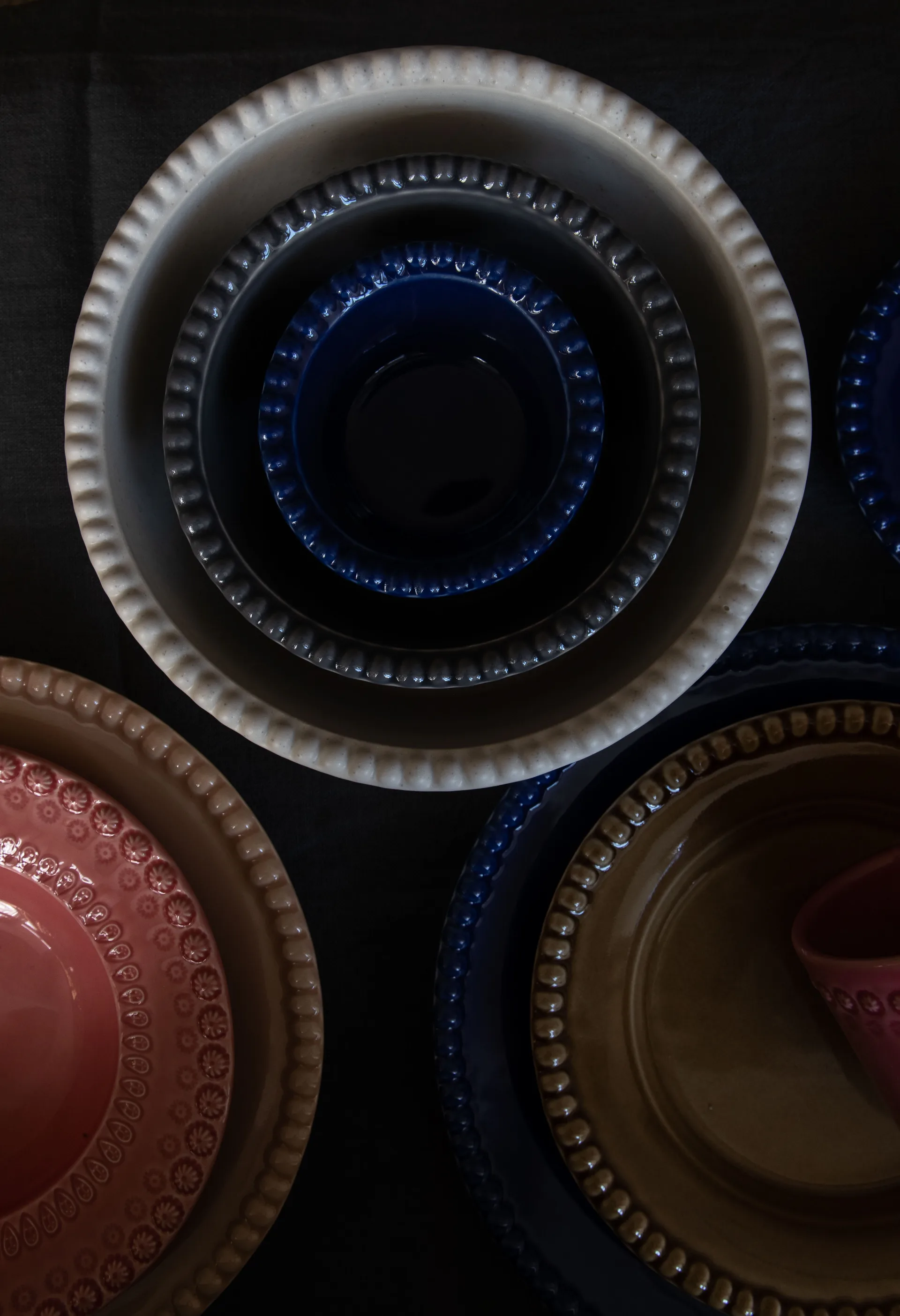 Bol Daria Ø23 cm grès, Cotton white PotteryJo