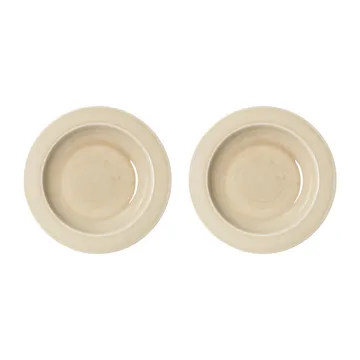 Pack de 2 assiettes creuses Daga Ø23,5cm - Avoine - PotteryJo