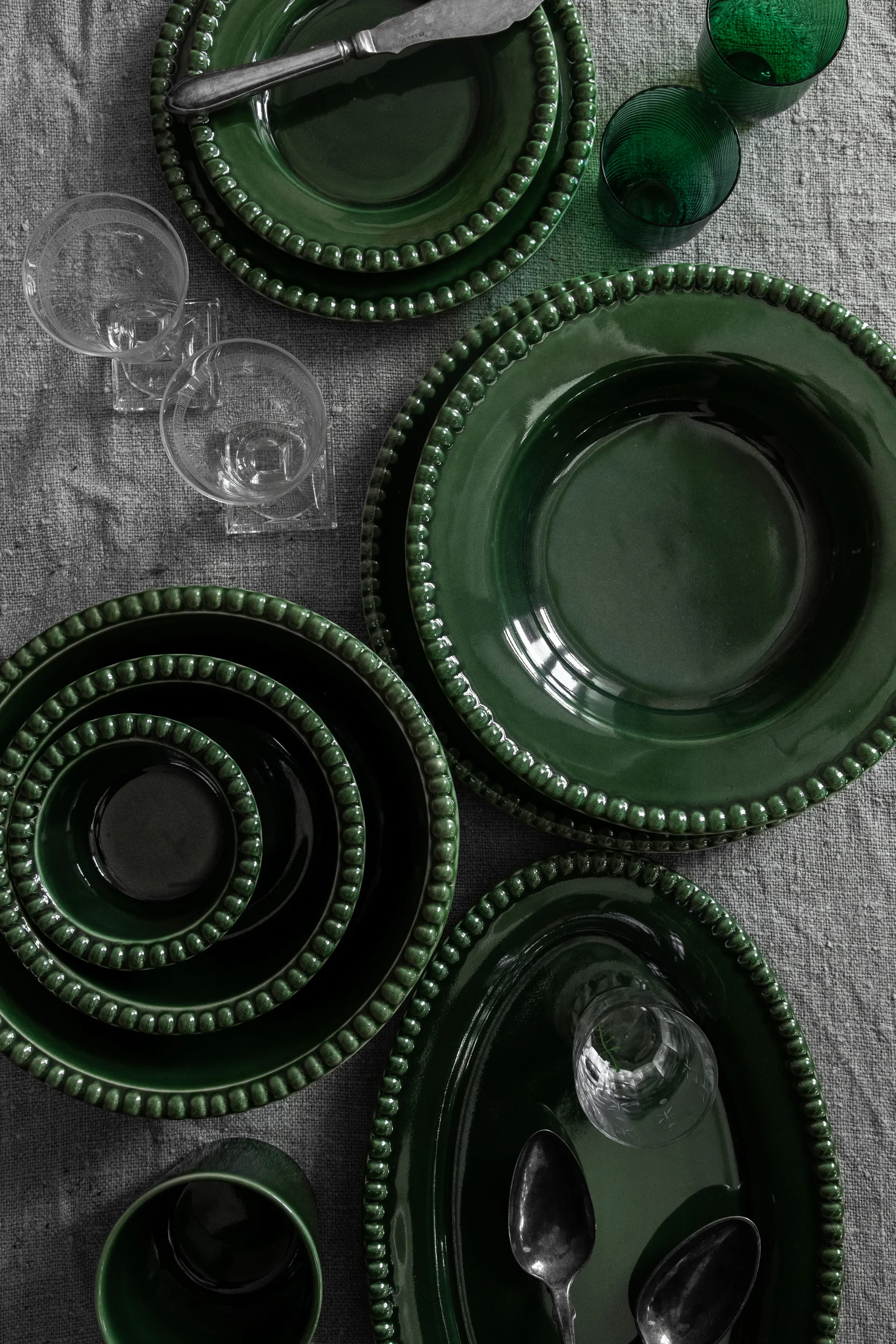 Petit Bol Daria Ø12 cm Lot de 2, Moss PotteryJo