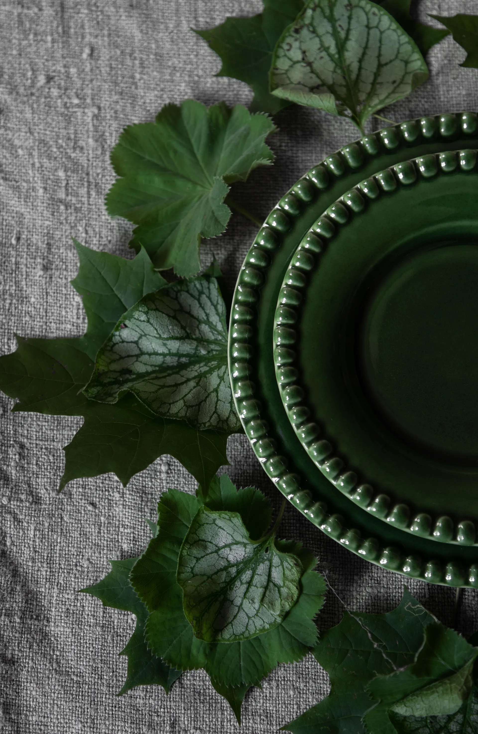 Petite assiette Daria Ø18 cm Lot de 2, Moss PotteryJo