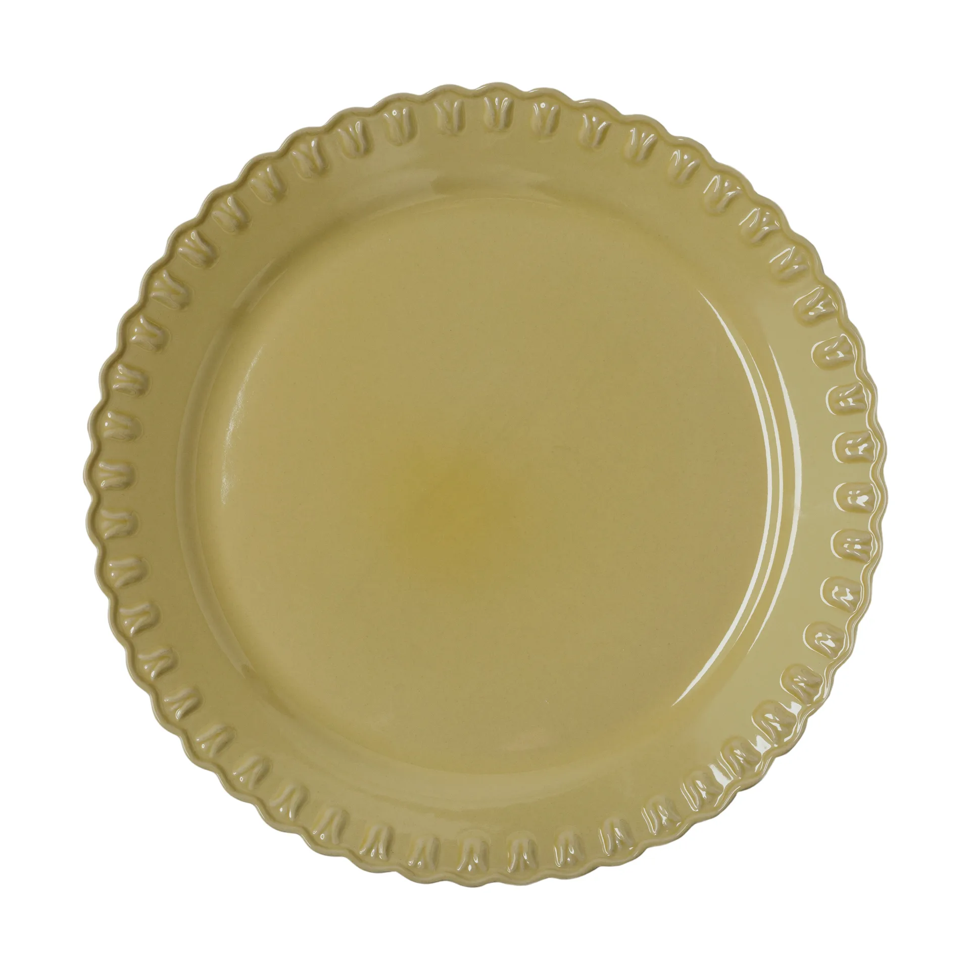 Plat de service Tulipa Ø37 cm, Pale Moon PotteryJo