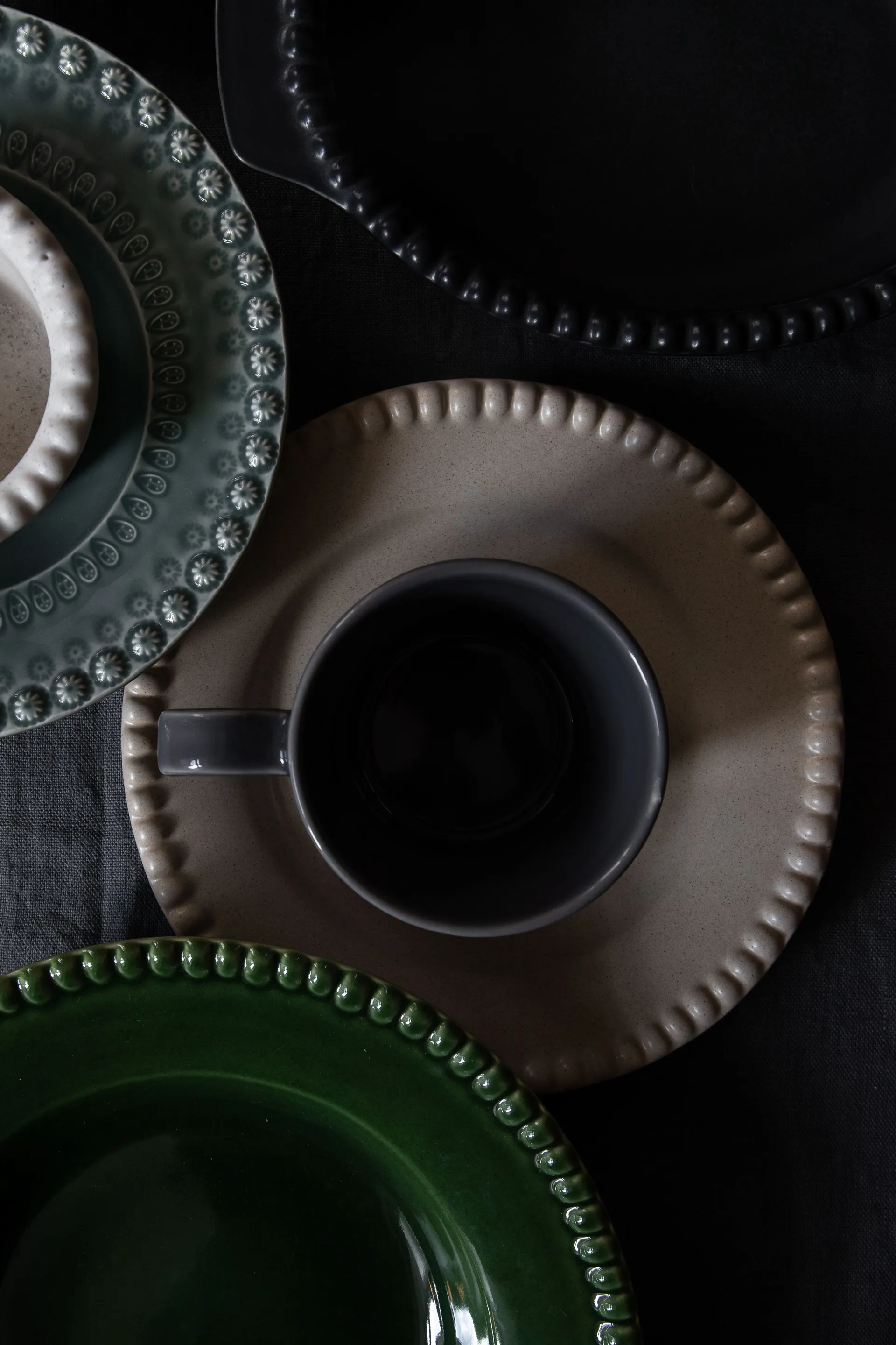 Tasse avec poignée Daria Lot de 2, Clean grey PotteryJo