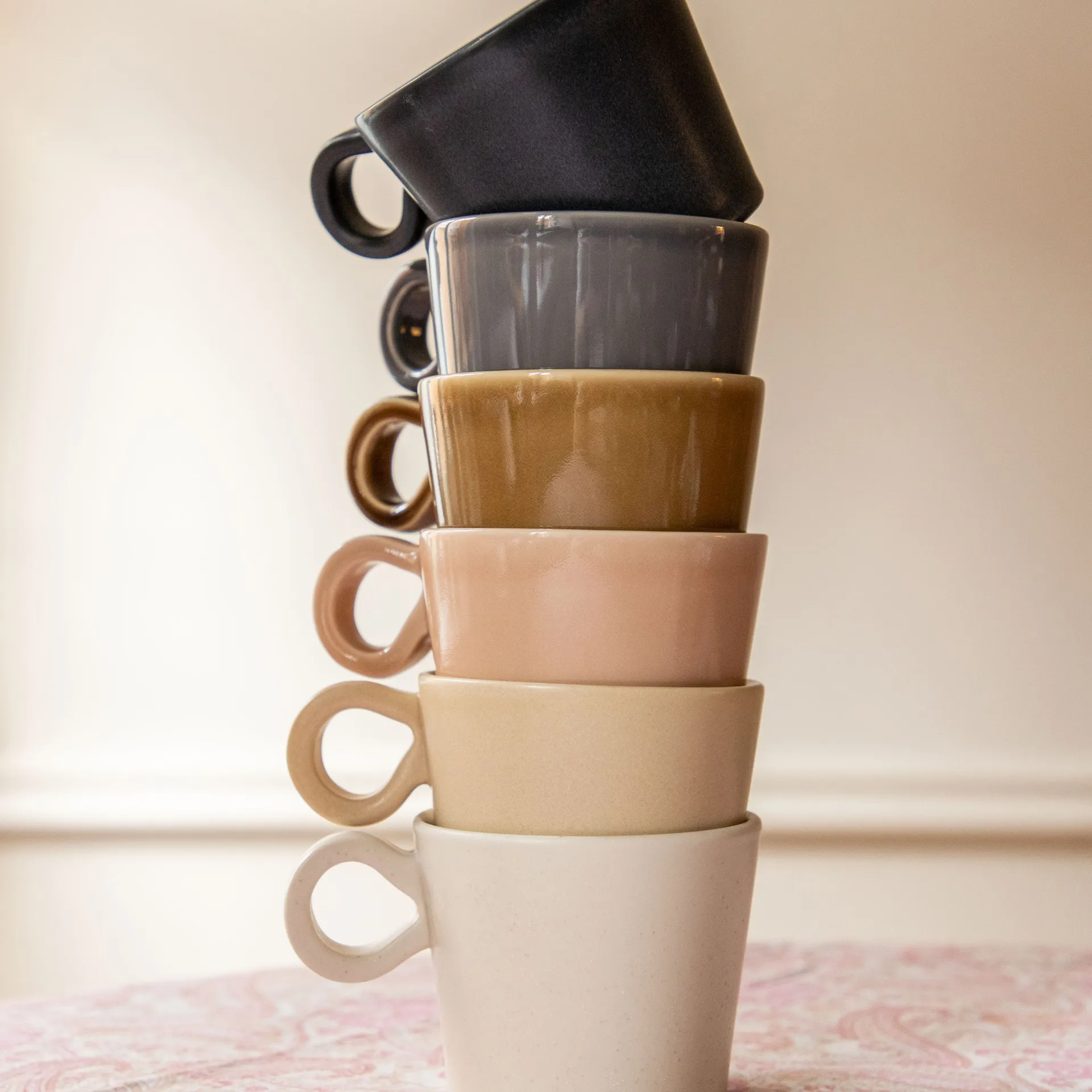 Tasse avec poignée Daria Lot de 2, Sand PotteryJo