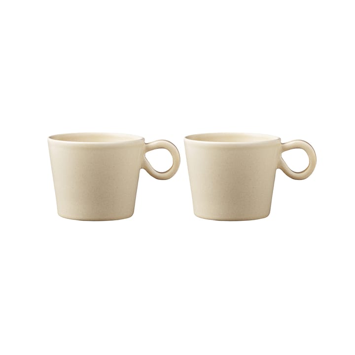 Tasse avec poignée Daria Lot de 2 - Sand - PotteryJo