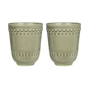 Tasse Daisy 35 cl Lot de 2 - Faded army (vert) - PotteryJo