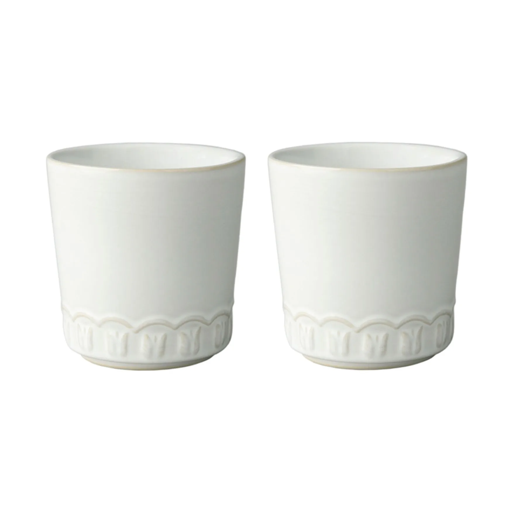 Tasse Tulipa 20 cl Lot de 2, White PotteryJo
