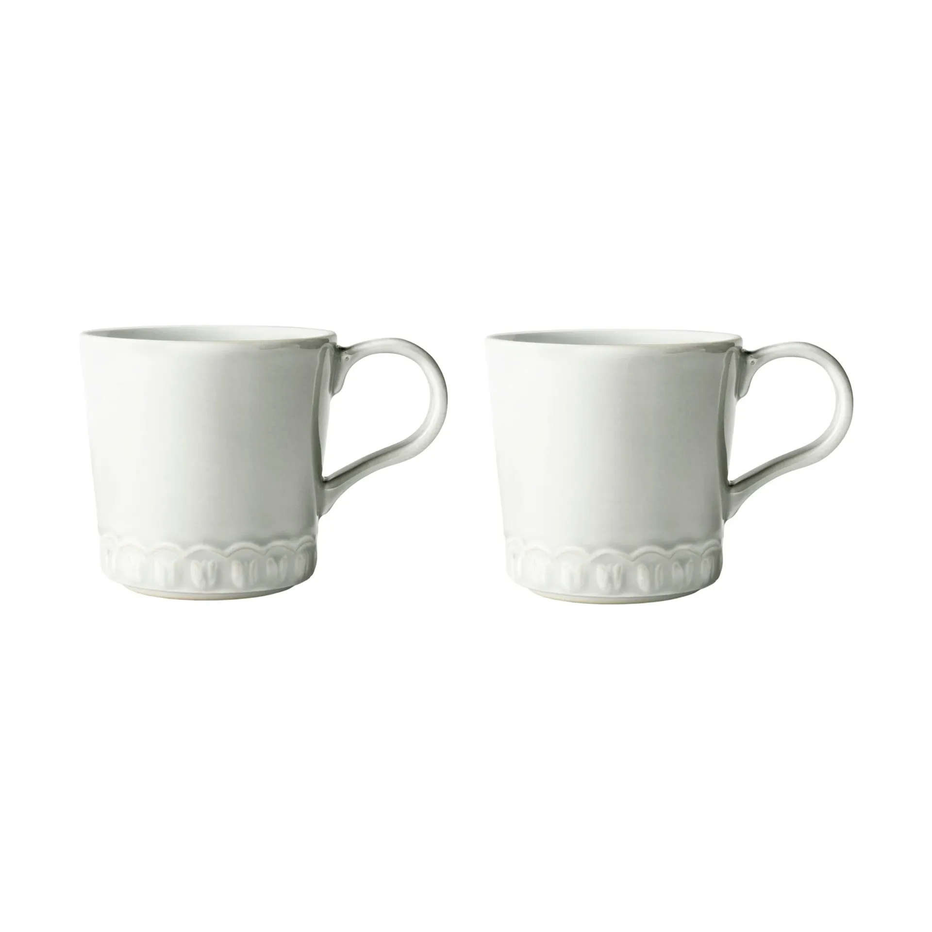 Tasse Tulipa 40 cl Lot de 2, White PotteryJo