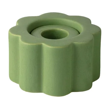 Vase/Bougeoir Birgit 5 cm - Olive - PotteryJo