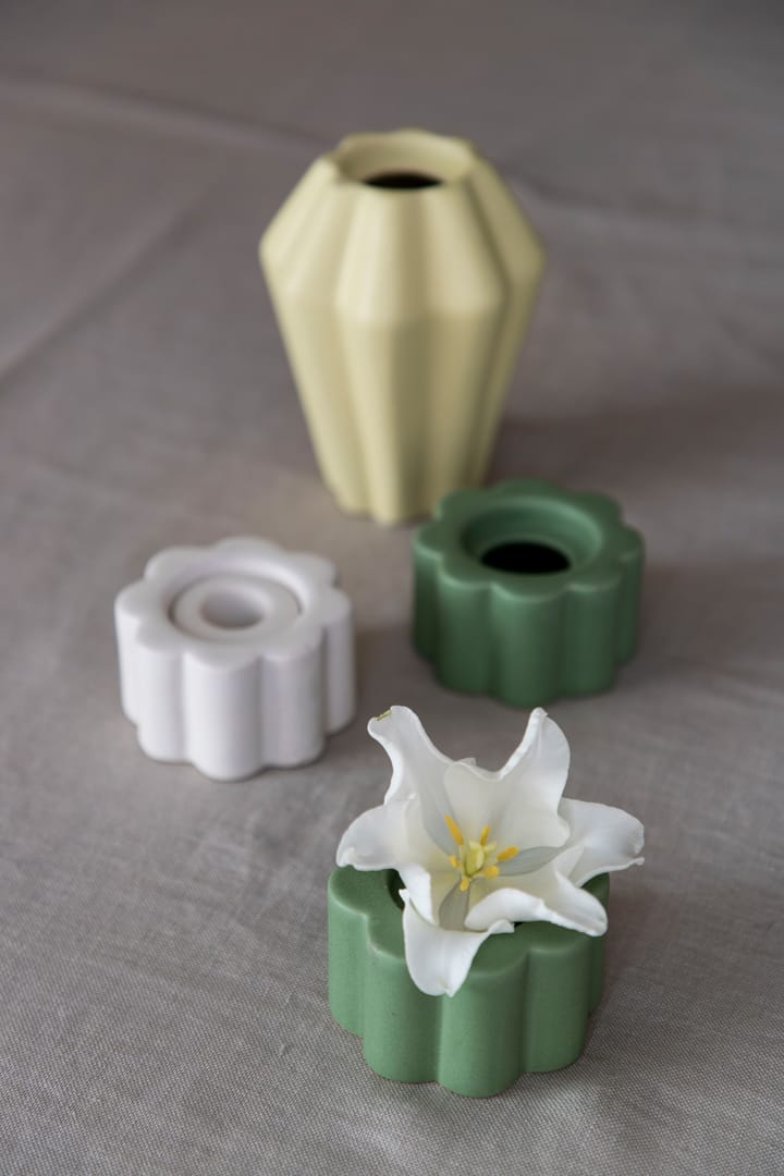 Vase/Bougeoir Birgit 5 cm - Olive - PotteryJo