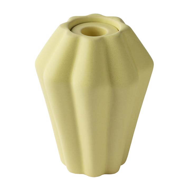 Vase/Photophore Birgit 14 cm - Pale Yellow - PotteryJo