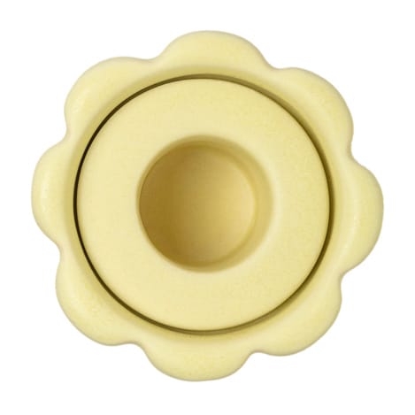 Vase/Photophore Birgit 17 cm - Pale Yellow - PotteryJo