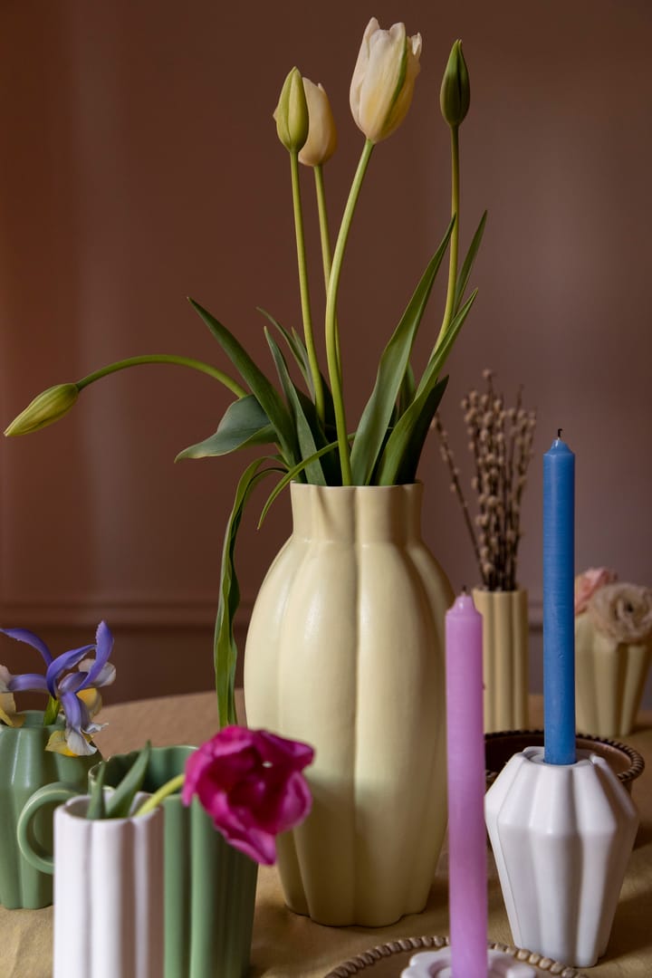 Vase/Photophore Birgit 17 cm - Shell - PotteryJo