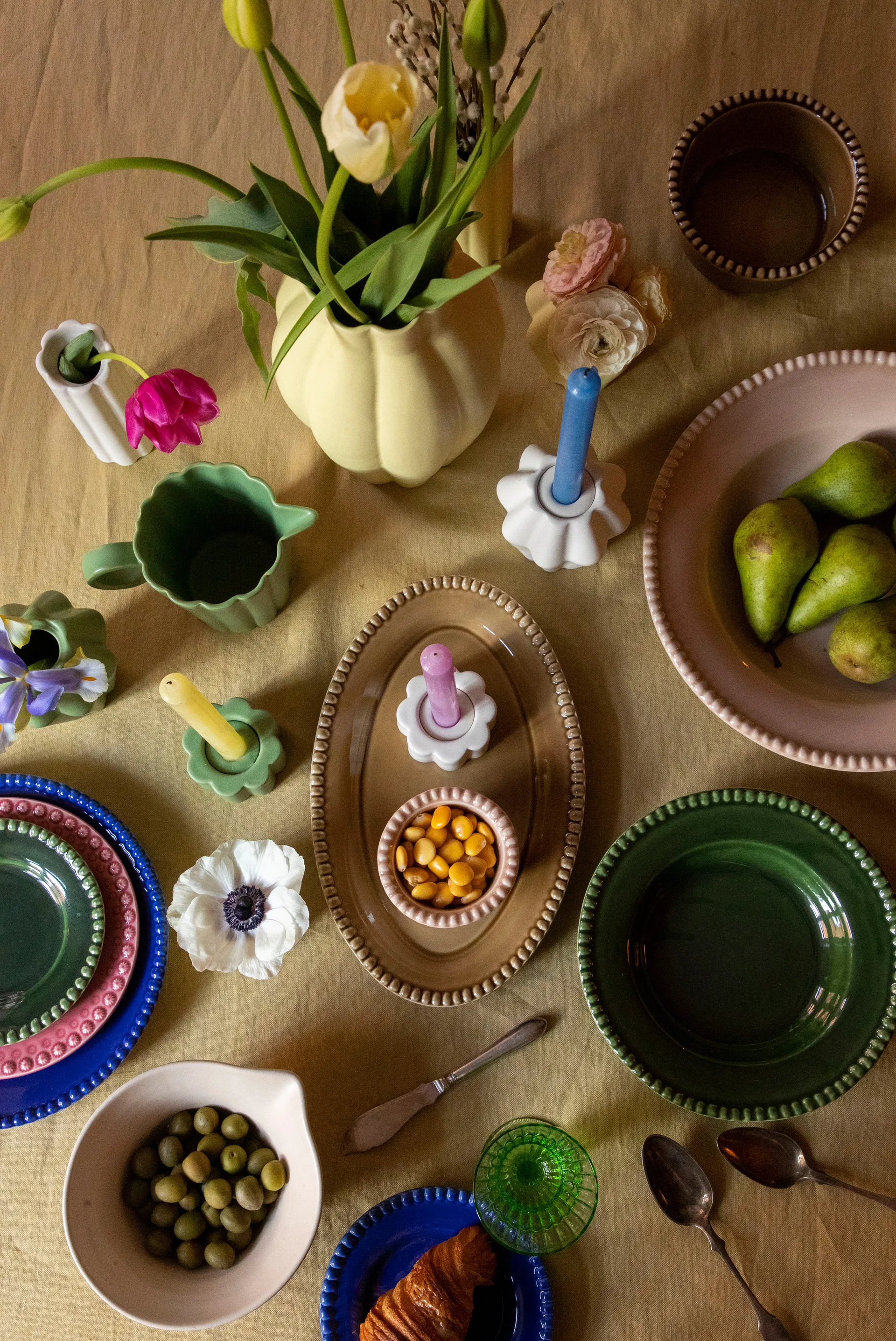 Vase/Photophore Birgit 17 cm, Shell PotteryJo